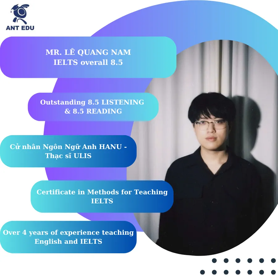 Hồ sơ giảng viên Lê Quang Nam