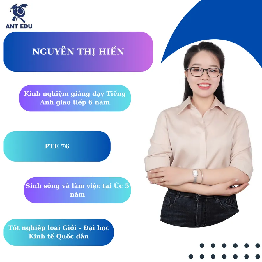 Hồ sơ giảng viên Nguyễn Thị Hiền