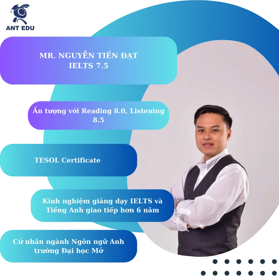 Hồ sơ giảng viên Nguyễn Tiến Đạt