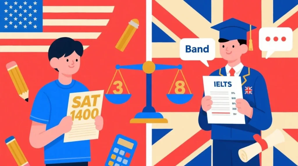 SAT 1400 Tương Đương Bao Nhiêu IELTS?