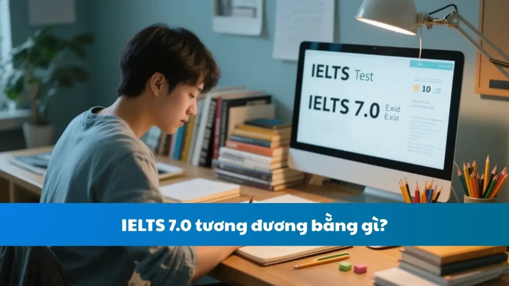 IELTS 7.0 tương đương bằng gì?